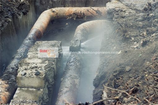 Ân mòn đường ống bị rò rỉ cách đơn giản sửa chữa
